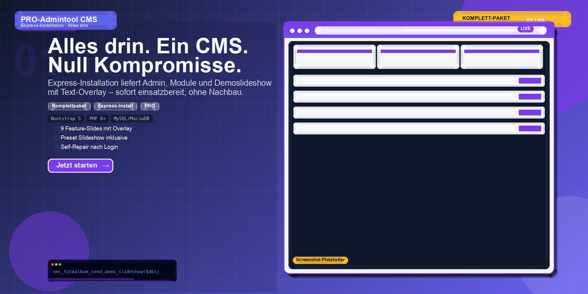 Demoslideshow Bild 1